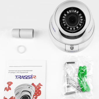 Видеокамера Trassir TR-D2S5-noPoE v2 (3.6 мм)