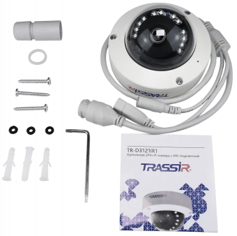 Видеокамера Trassir TR-D3121IR1 v4 3.6mm